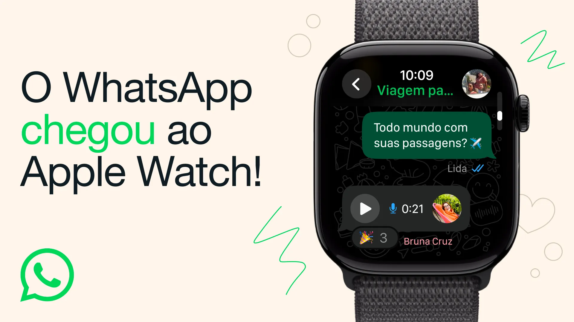 WhatsApp no Apple Watch: recurso útil para o dia a dia